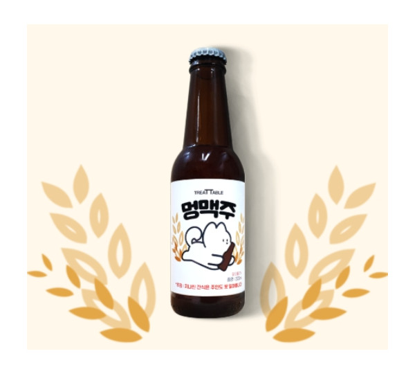 멍맥주(캔) 220ml 강아지 음료 파티용품