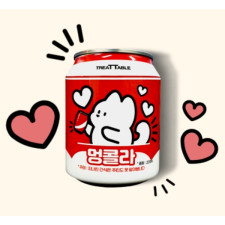 멍콜라(캔) 220ml 강아지 음료 파티용품