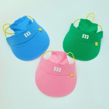 멍냥이 썬캡 햇빛가리개 모자