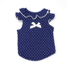 도트레이스민소매 XS~XL 네이비