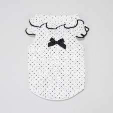 도트레이스민소매 XS~XL 화이트